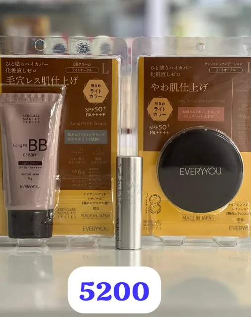 bb cream , Korean  lipstick and cushion foundation
