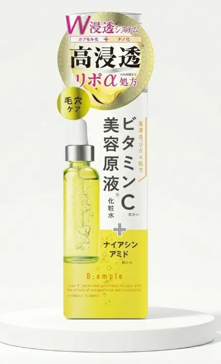 B Ample Vitamin C Toner with Niacinamide 185ml