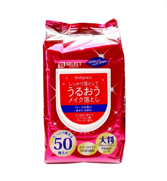 S SELECT Make Up Remover Sheet Moist S